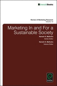 bokomslag Marketing In and For a Sustainable Society