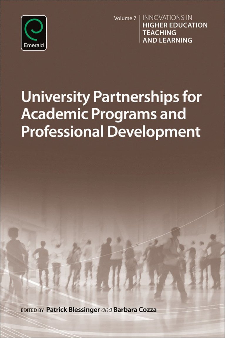 University Partnerships for Academic Programs and Professional Development 1