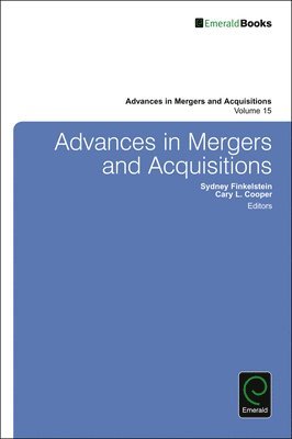 Advances in Mergers and Acquisitions 1