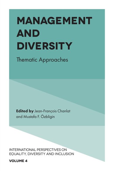 Jean-Francois Chanlat, Mustafa Özbilgin - Management and Diversity, Inbunden
