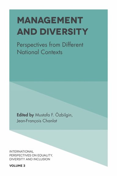 Mustafa Özbilgin, Jean-Francois Chanlat - Management and Diversity, Inbunden