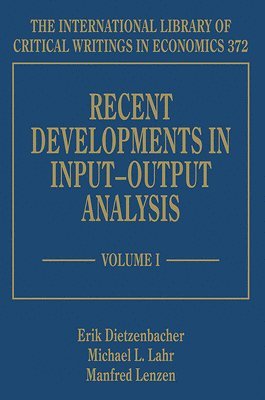 Recent Developments in Input–Output Analysis