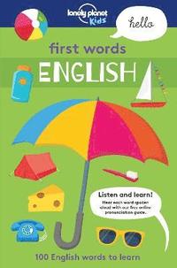 bokomslag Lonely Planet Kids First Words - English