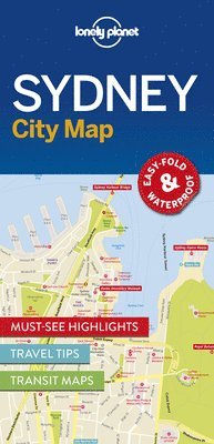 Lonely Planet Sydney City Map 1
