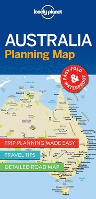 bokomslag Lonely Planet Australia Planning Map