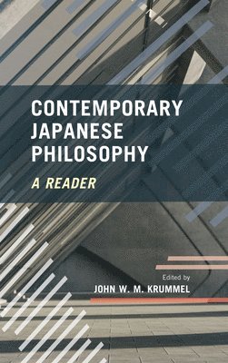 Contemporary Japanese Philosophy 1