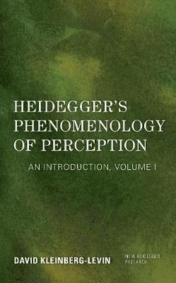 Heidegger's Phenomenology of Perception 1