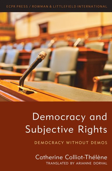 bokomslag Democracy and Subjective Rights