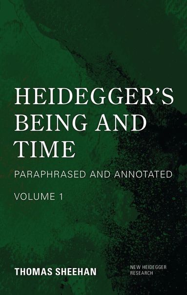 Thomas Sheehan, Richard Polt - Heidegger's Being and Time, Inbunden