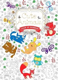 bokomslag Cute Animals Us: Color by Numbers