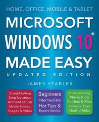 bokomslag Windows 10 Made Easy (2017 edition)