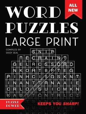 bokomslag Word Puzzles Large Print
