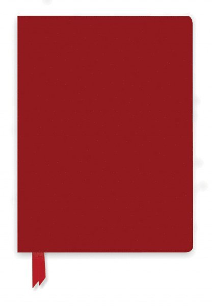 Anteckningsbok A5 linjerad mjuk pärm Artisan röd 1