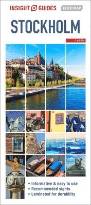 bokomslag Insight Guides Flexi Map Stockholm