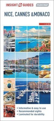 bokomslag Insight Flexi Map Nice, Cannes and Monaco Map