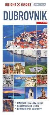 bokomslag Dubrovnik Flexi Map
