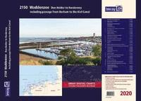 bokomslag Imray 2150 Waddenzee - Den Helder to Norderney Chart Atlas 2020