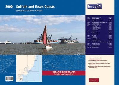 Imray 2000 Suffolk and Essex Chart Pack Wiro Bound