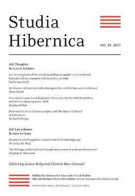 Studia Hibernica Vol. 43 1