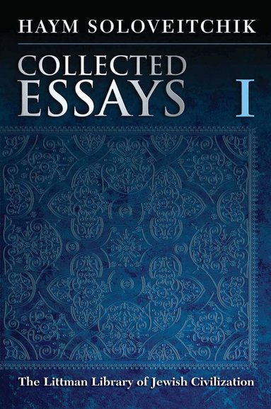 Haym Soloveitchik - Collected Essays, Häftad