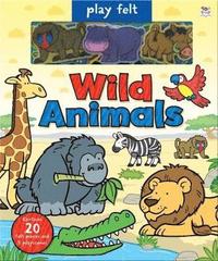 bokomslag Play Felt Wild Animals - Activity Book