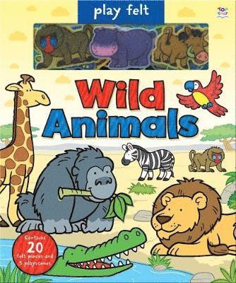 Play Felt Wild Animals - Activity Book 1