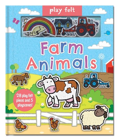Erin Ranson - Play Felt Farm Animals - Activity Book, Kartonnage