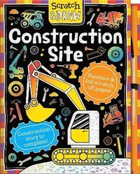 bokomslag Scratch and Draw Construction Site - Scratch Art Activity Book