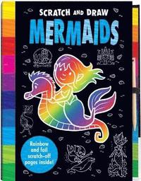 bokomslag Scratch and Draw Mermaids - Scratch Art Activity Book