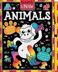 bokomslag Scratch & Draw Animals - Scratch Art Activity Book