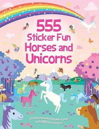 bokomslag 555 Sticker Fun - Horses and Unicorns Activity Book