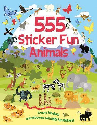 555 Sticker Fun - Animals Activity Book 1