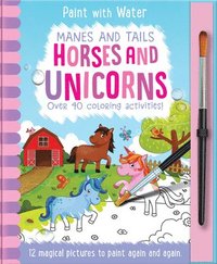 bokomslag Manes and Tails - Horses and Unicorns, Mess Free Activity Book