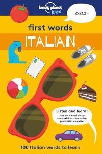 bokomslag Lonely Planet Kids First Words - Italian