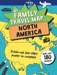 bokomslag My Family Travel Map - North America