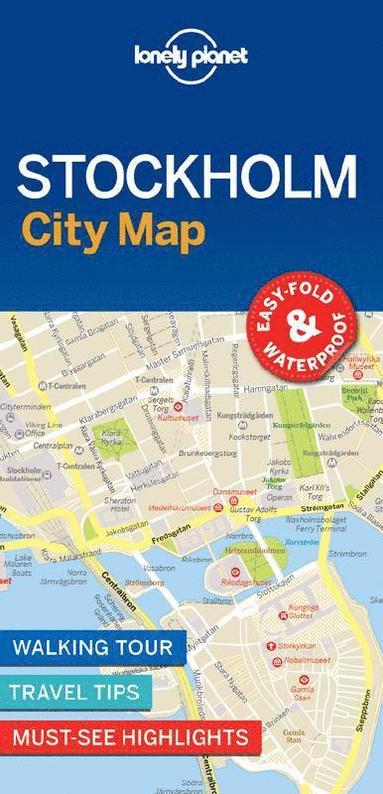 bokomslag Lonely Planet Stockholm City Map