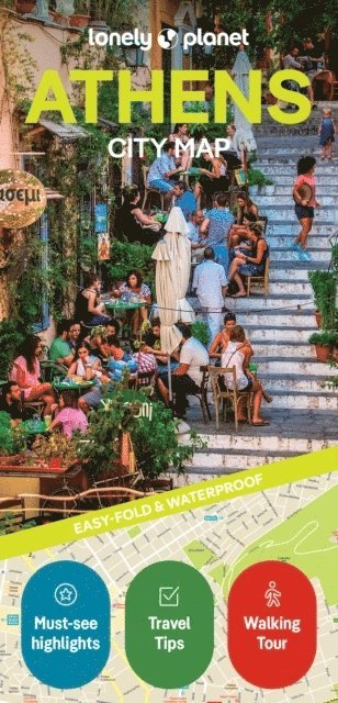 bokomslag Lonely Planet Athens City Map