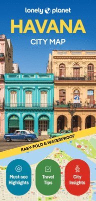 bokomslag Lonely Planet Havana City Map