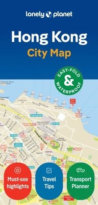 bokomslag Lonely Planet Hong Kong City Map