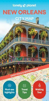 bokomslag Lonely Planet New Orleans City Map