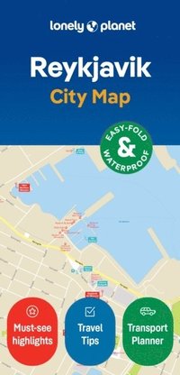 bokomslag Lonely Planet Reykjavik City Map