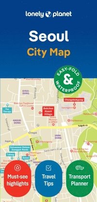 bokomslag Lonely Planet Seoul City Map
