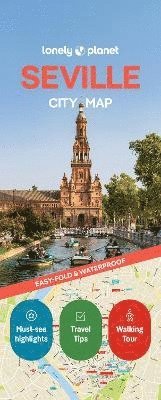 bokomslag Lonely Planet Seville City Map