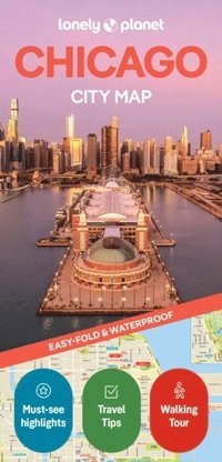 bokomslag Lonely Planet Chicago City Map
