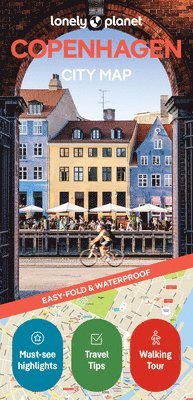 bokomslag Lonely Planet Copenhagen City Map
