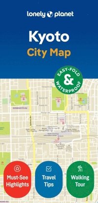 bokomslag Lonely Planet Kyoto City Map
