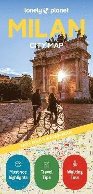 bokomslag Lonely Planet Milan City Map