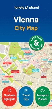 bokomslag Lonely Planet Vienna City Map