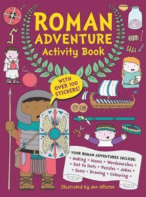 bokomslag Roman Adventure Activity Book