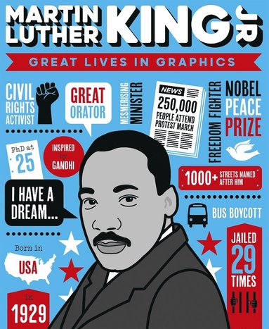 bokomslag Great Lives in Graphics: Martin Luther King